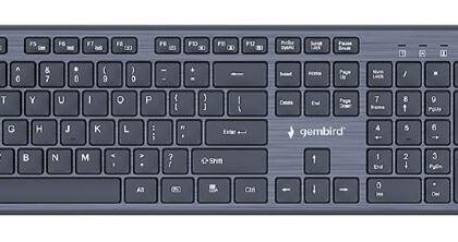 KEYBOARD +MOUSE WRL ENG/DESKTOP BK KBS-WCH-04 GEMBIRD KBS-WCH-04 8716309130202