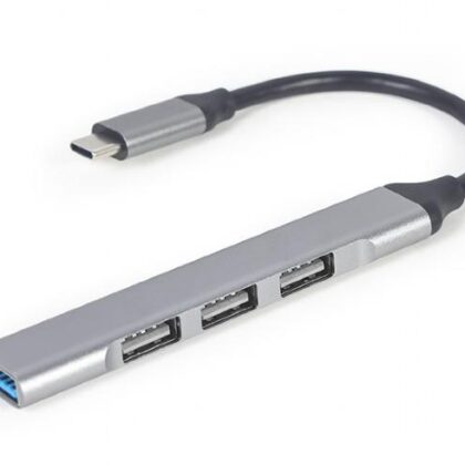 I/O HUB USB-C 4PORT/UHB-CM-U3P1U2P3-03 GEMBIRD UHB-CM-U3P1U2P3-03 8716309130851