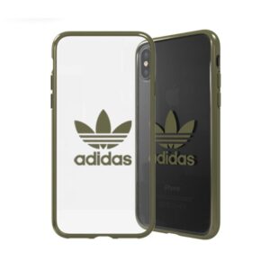 Adidas OR Clear Case - Bumper for Apple iPhone X / XS Green (EU Blister) AD-OR-CC-IPHXS-GR 8718846051408