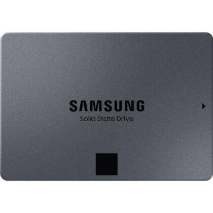 SSD SAMSUNG 870 QVO 2TB SATA 3.0 Write speed 530 MBytes/sec Read speed 560 MBytes/sec TBW 720 TB MTBF 1500000 hours MZ-77Q2T0BW MZ-77Q2T0BW 8806090396007