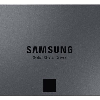 SSD SAMSUNG 870 QVO 1TB Write speed 530 MBytes/sec Read speed 560 MBytes/sec 2