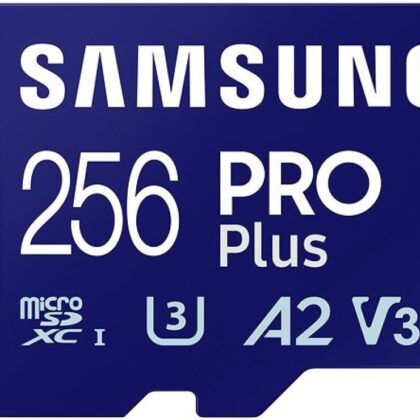 MEMORY MICRO SDXC PRO+ 256GB/W/READER MB-MD256SB/WW SAMSUNG MB-MD256SB/WW 8806094780697