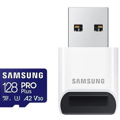 MEMORY MICRO SDXC PRO+ 128GB/W/READER MB-MD128SB/WW SAMSUNG MB-MD128SB/WW 8806094780710