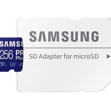 MEMORY MICRO SDXC PRO+ 256GB/W/ADAPT. MB-MD256SA/EU SAMSUNG MB-MD256SA/EU 8806094788105