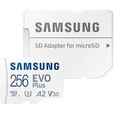 MEMORY MICRO SDXC EVO+ 256GB/V30 W/A MB-MC256SA/EU SAMSUNG MB-MC256SA/EU 8806095420127