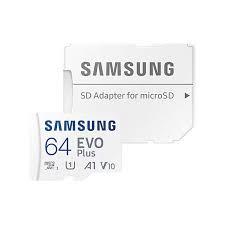 MEMORY MICRO SDXC EVO+ 64GB/V10 W/A MB-MC64SA/EU SAMSUNG MB-MC64SA/EU 8806095420134