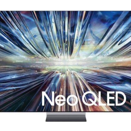 TV Set SAMSUNG 75" 8K/Smart QLED 7680x4320 Wireless LAN Bluetooth Tizen Silver QE75QN900DTXXH QE75QN900DTXXH 8806095508696