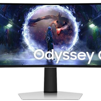 Monitor SAMSUNG Odyssey G9 G93SD 49" Gaming/Curved Panel OLED 5120x1440 32:9 240 Hz 0.03 ms Colour White LS49DG934SUXEN LS49DG934SUXEN 8806095700656