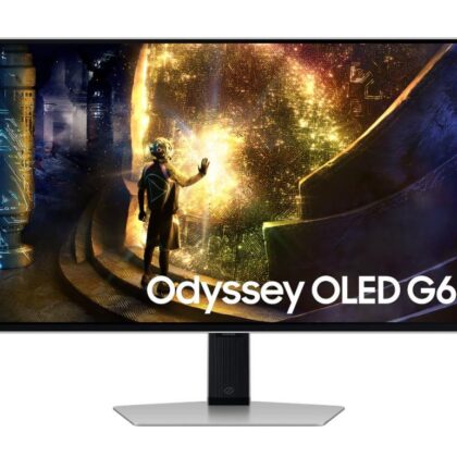 Monitor SAMSUNG LS27DG610SUXEN 27" Gaming Panel OLED 2560x1440 16:9 240Hz Matte 0.03 ms Swivel Pivot Height adjustable Tilt Colour Silver LS27DG610SUXEN LS27DG610SUXEN 8806095810676