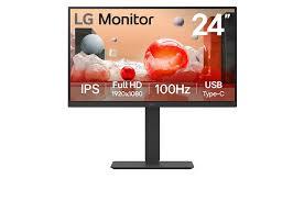 LCD Monitor LG 23.8" Business Panel IPS 1920x1080 16:9 100 Hz 5 ms Swivel Pivot Height adjustable Tilt 24BA650-B 24BA650-B 8806096207055