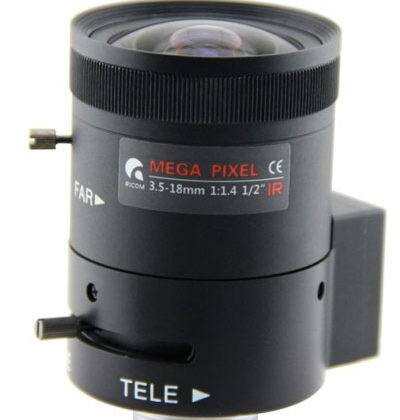 Lens HD 1/2" 3.5-18mm 03518DC