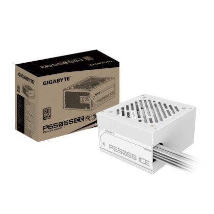 Power Supply GIGABYTE GP-P650SS ICE 650 Watts Efficiency 80 PLUS SILVER PFC Active MTBF 100000 hours GP-P650SSICE GP-P650SS ICE 4719331554927