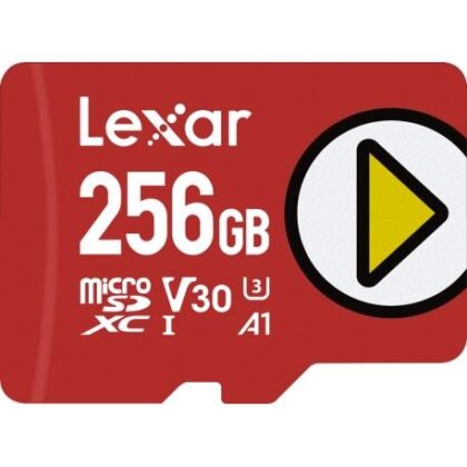 MEMORY MICRO SDXC 256GB UHS-I/PLAY LMSPLAY256G-BNNNG LEXAR LMSPLAY256G-BNNNG 843367121786