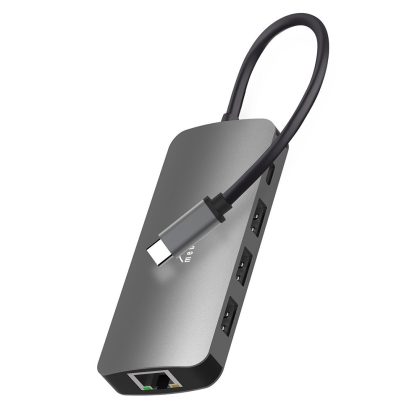 Media-Tech MT5044 8in1 USB-C HUB PRO T-MLX47531 5906453150444