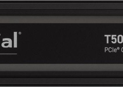 SSD CRUCIAL T500 2TB M.2 PCIe Gen4 NVMe 3D NAND Write speed 7000 MBytes/sec Read speed 7400 MBytes/sec TBW 1200 TB CT2000T500SSD5 CT2000T500SSD5 649528940001
