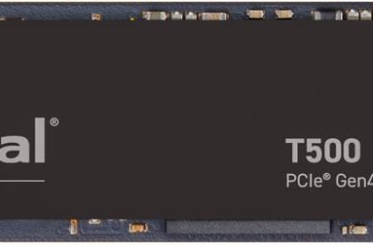 SSD CRUCIAL T500 4TB M.2 PCIe Gen4 NVMe 3D NAND Write speed 6900 MBytes/sec Read speed 7000 MBytes/sec TBW 2400 TB CT4000T500SSD3 CT4000T500SSD3 649528943088