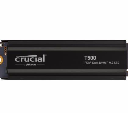 SSD CRUCIAL T500 4TB M.2 PCIe Gen4 NVMe 3D NAND Write speed 6900 MBytes/sec Read speed 7000 MBytes/sec TBW 2400 TB CT4000T500SSD5 CT4000T500SSD5 649528943491