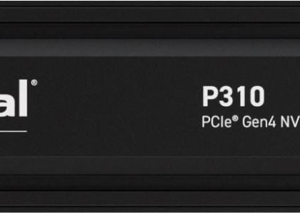 SSD CRUCIAL P310 2TB M.2 PCIe Gen4 NVMe 3D NAND Write speed 6000 MBytes/sec Read speed 7100 MBytes/sec TBW 440 TB CT2000P310SSD5 CT2000P310SSD5 649528944771