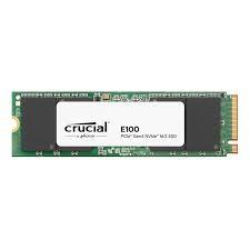 SSD CRUCIAL E100 480GB M.2 PCIe Gen4 NVMe 3D NAND Write speed 2500 MBytes/sec Read speed 4500 MBytes/sec CT480E100SSD8 CT480E100SSD8 649528946133